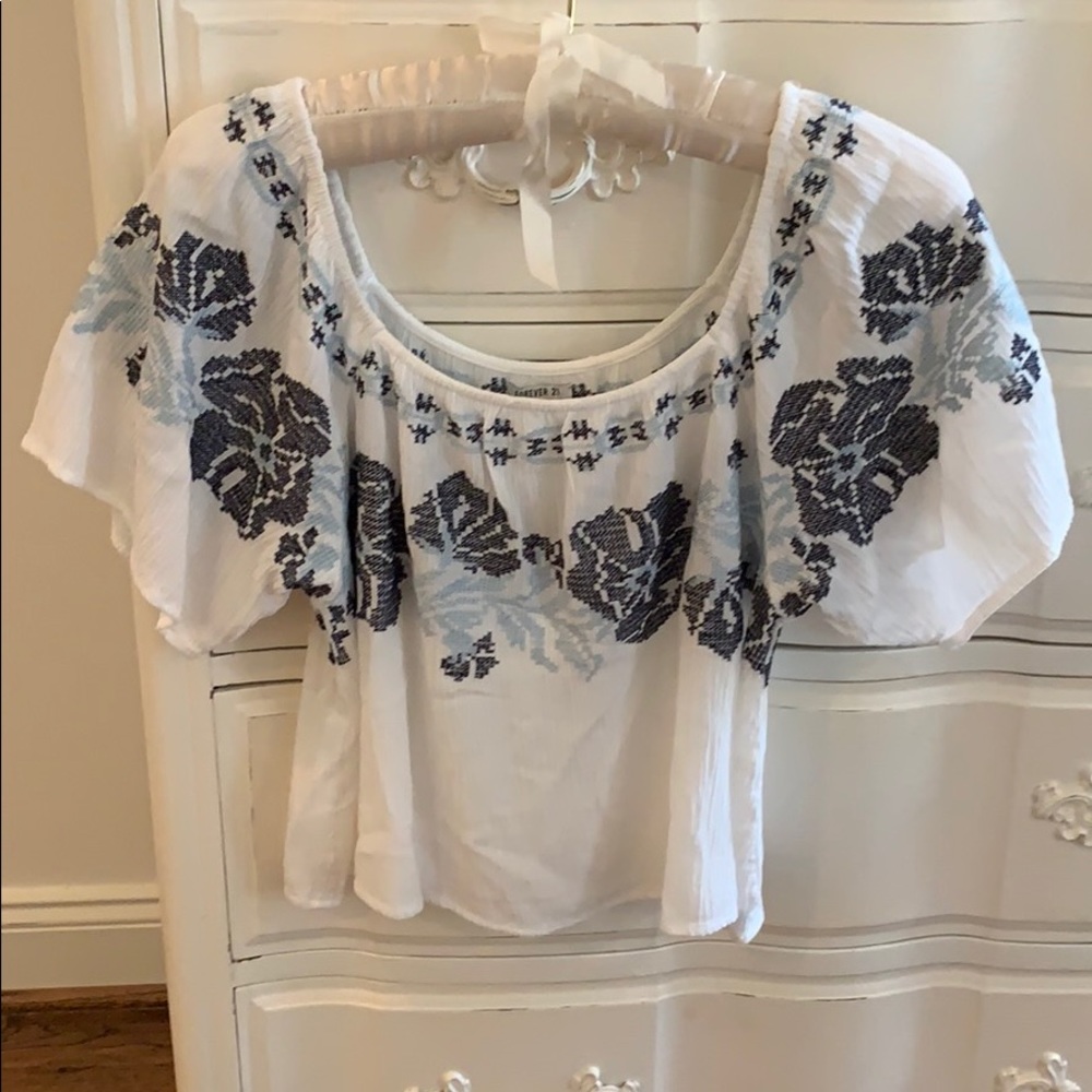 Forever21 Peasant Blouse